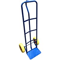 G-Rack T1Blue Carro Industrial Resistente de Acero – Comneumáticos Antipinchazos y Capacidad de Carga 325 Kg- Azul